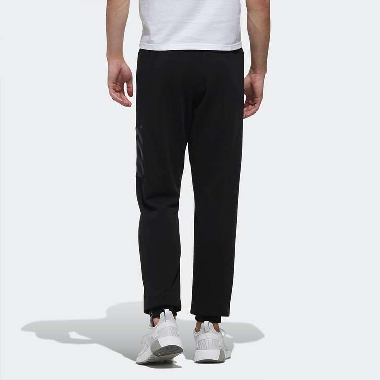 adidas neo logo Cozy Casual Bundle Feet Sports Pants Black DW8194