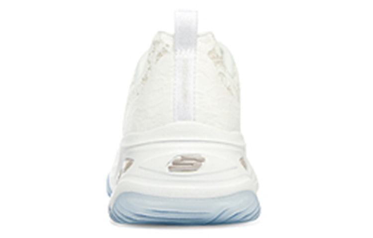 (WMNS) Skechers DLites 4.0 'White Lace' 896092-WHT