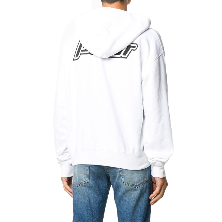 Off-White FW20 Printing Pullover Men White OMBB037E20FLE0090110