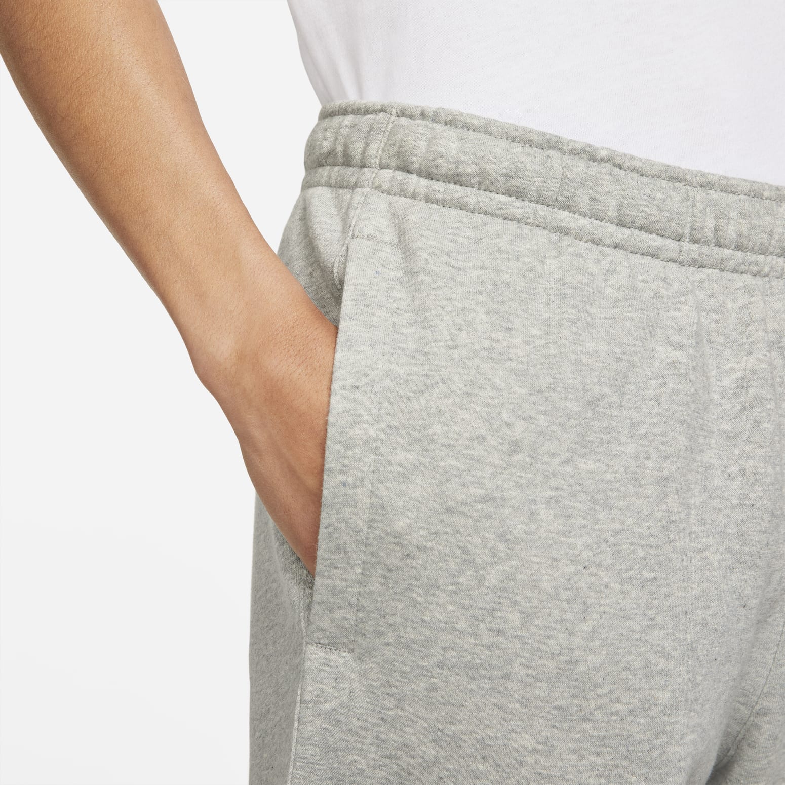Nike Sportswear Just Do It Fleece Cargo Pants 'Dark Heather Grey' DD6268-063