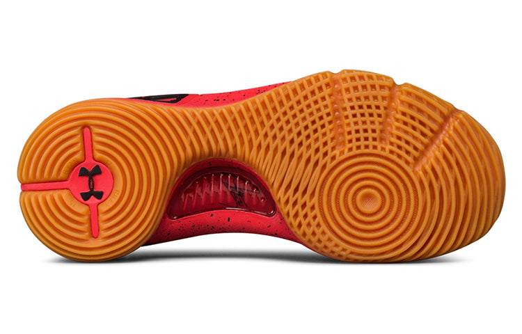 (GS) Under Armour Curry 4 Mid 'Red Black' 1295995-602