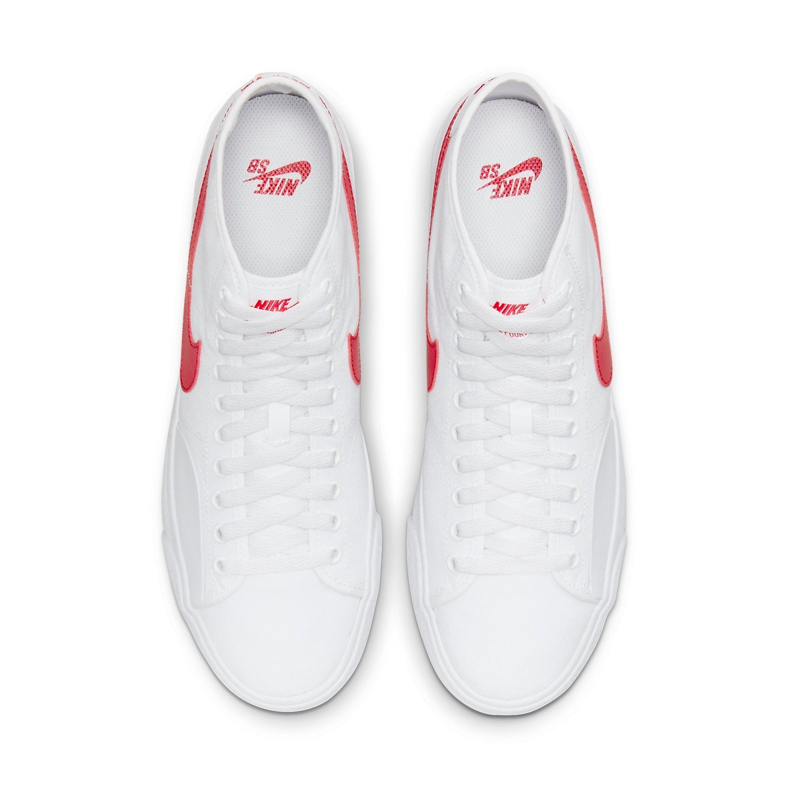 Nike Blazer Court Mid SB 'White University Red' DC8901-101