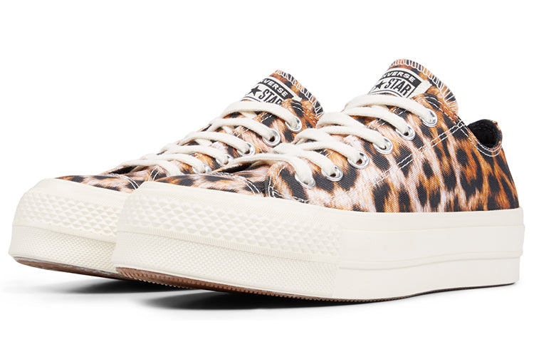 (WMNS) Converse Chuck Taylor All Star Wild Lift Low 'Leopard' 564676C