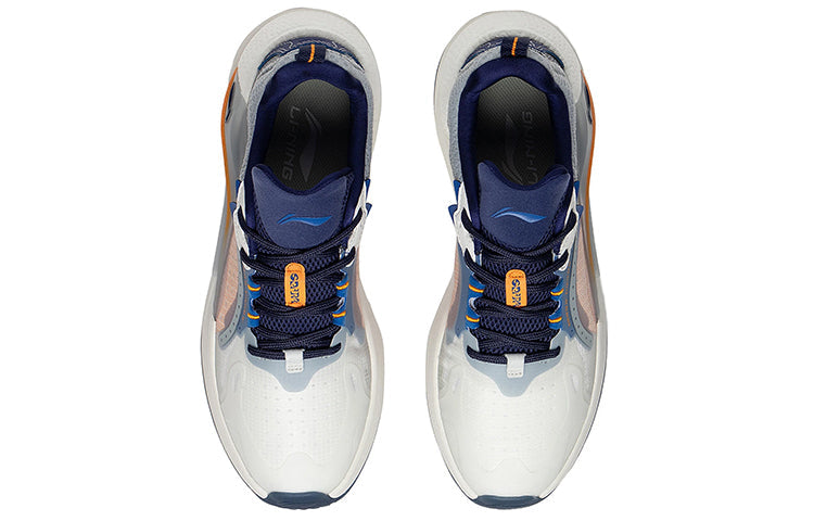 Li-Ning Spark 3 'White Blue Purple' AGLS061-4