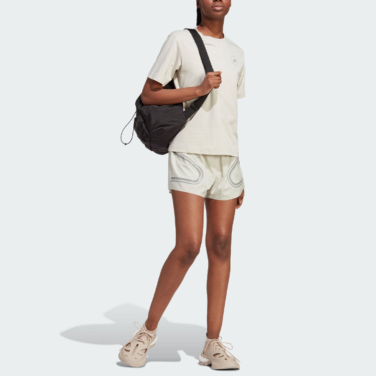 (WMNS) adidas By Stella Mccartney Truecasuals Regular Sportswear Tee 'Dove Grey' IJ0569