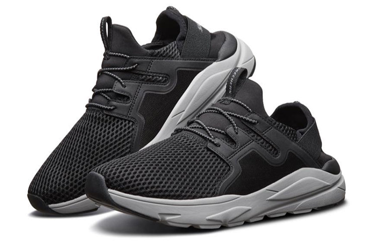 Skechers Verrado Running Shoes Black/Grey 666091-BKGY