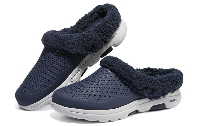 Skechers Go Walk 5 Fleece 'Navy Ink Blue' 243014-NVY