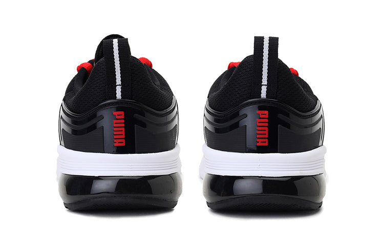 PUMA Electron Street Era (Big Kids) Shoes Black/Red/White 374694-02