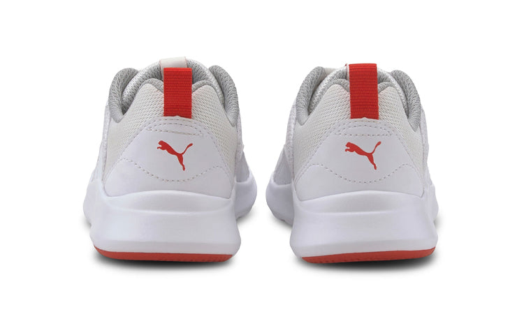 (PS) PUMA Wired SoftFoam Running Shoes White/Red 366903-14