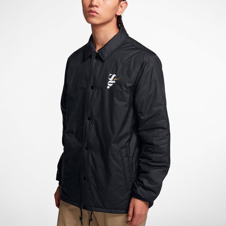 Nike SB Casual Sports Skateboard Stay Warm Jacket Black CD8810-010