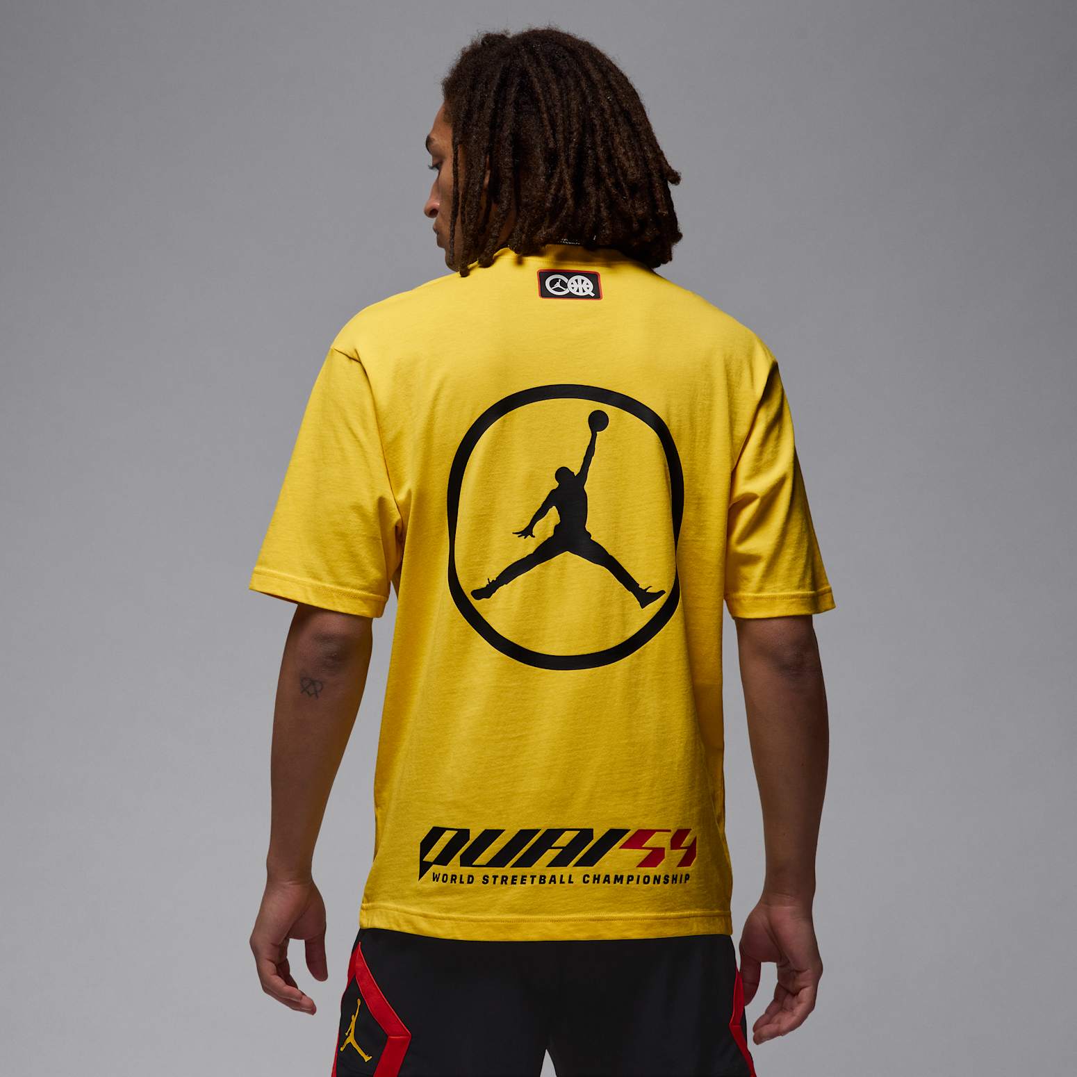 Air Jordan x Quai 54 Sport LBR Tee 'Yellow' HV6712-719