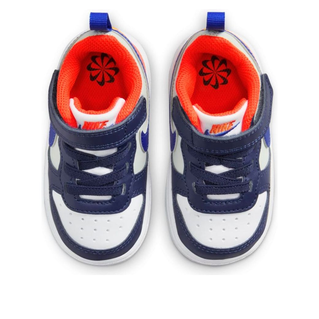 (TD) Nike Court Borough Low Recraft 'Midnight Navy Team Orange' DV5458-401