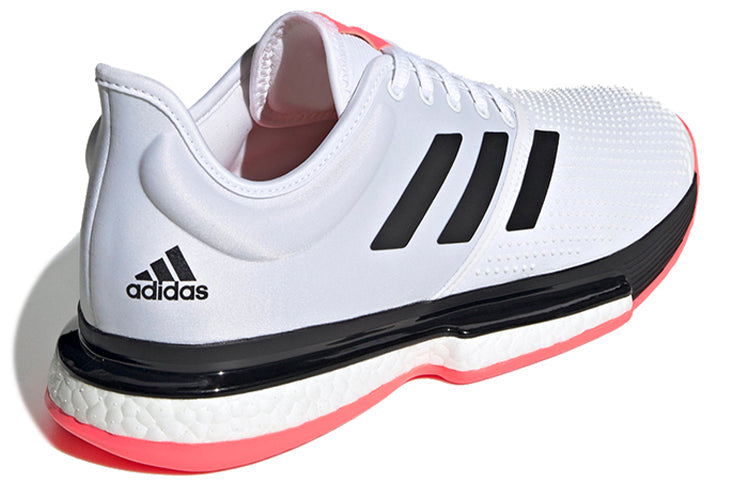 adidas SoleCourt 'White Signal Pink' FU8114