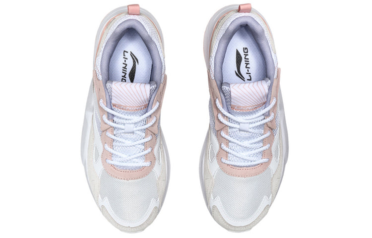 (WMNS) Li-Ning Glory 'White Pink' AGCQ172-1
