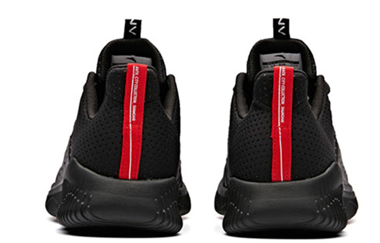 (WMNS) ANTA Running Series Sneakers 'Black' 12845565-1