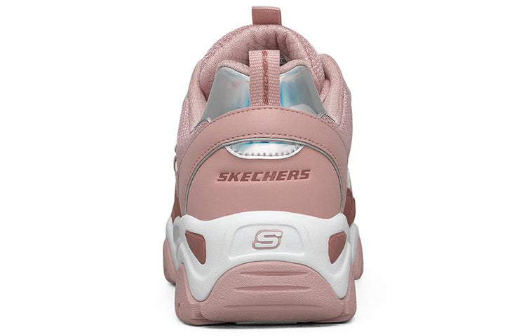 (WMNS) Skechers D Lites 2.0 Low-Top Running Shoes Pink 66666312-MVE