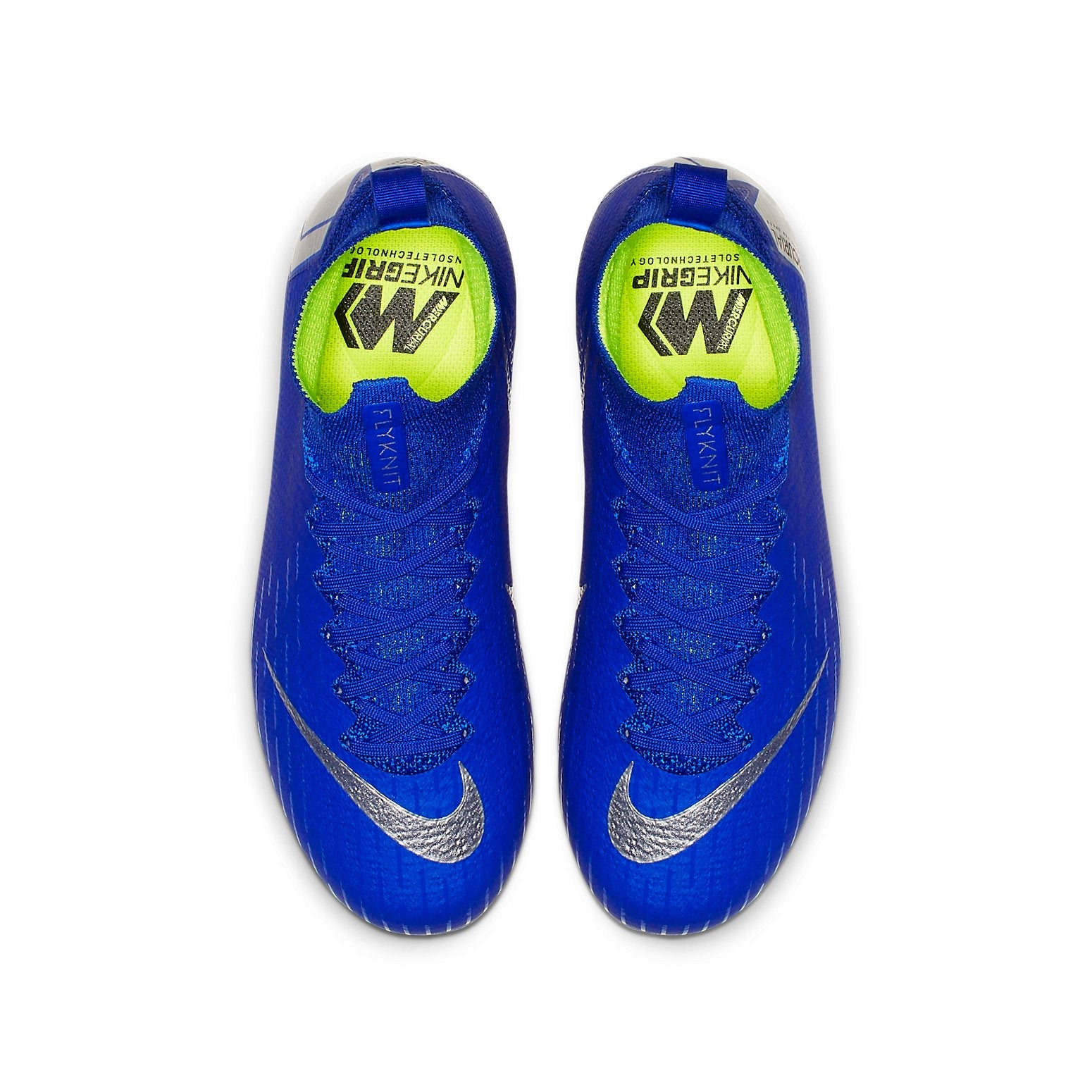 (GS) Nike Mercurial Superfly 6 Elite FG 'Racer Blue Silver' AH7340-400