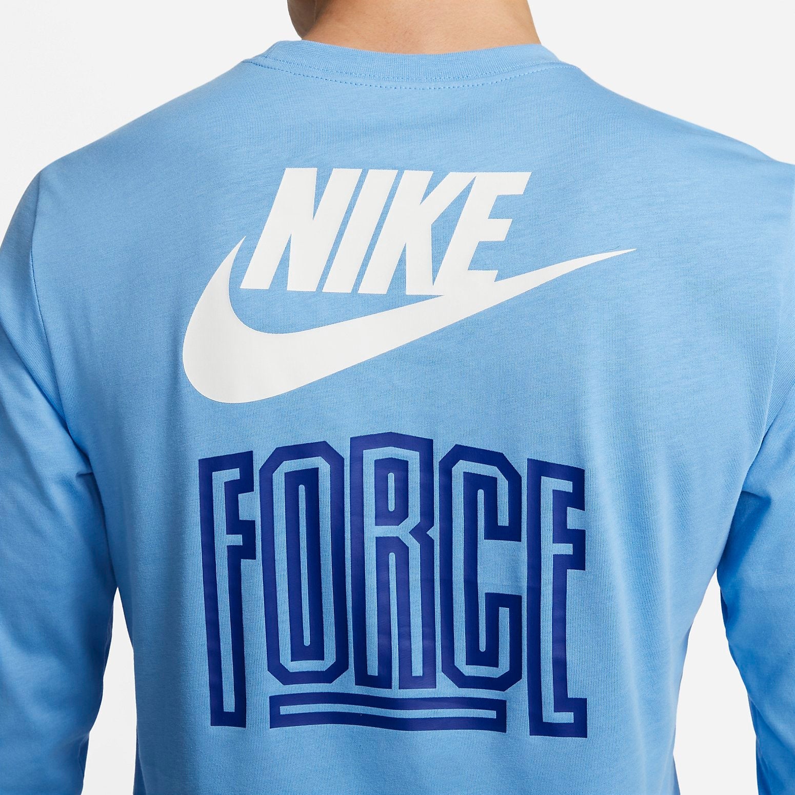 Nike Basketball Long Sleeve T-Shirt 'Sky Blue' DZ2690-416