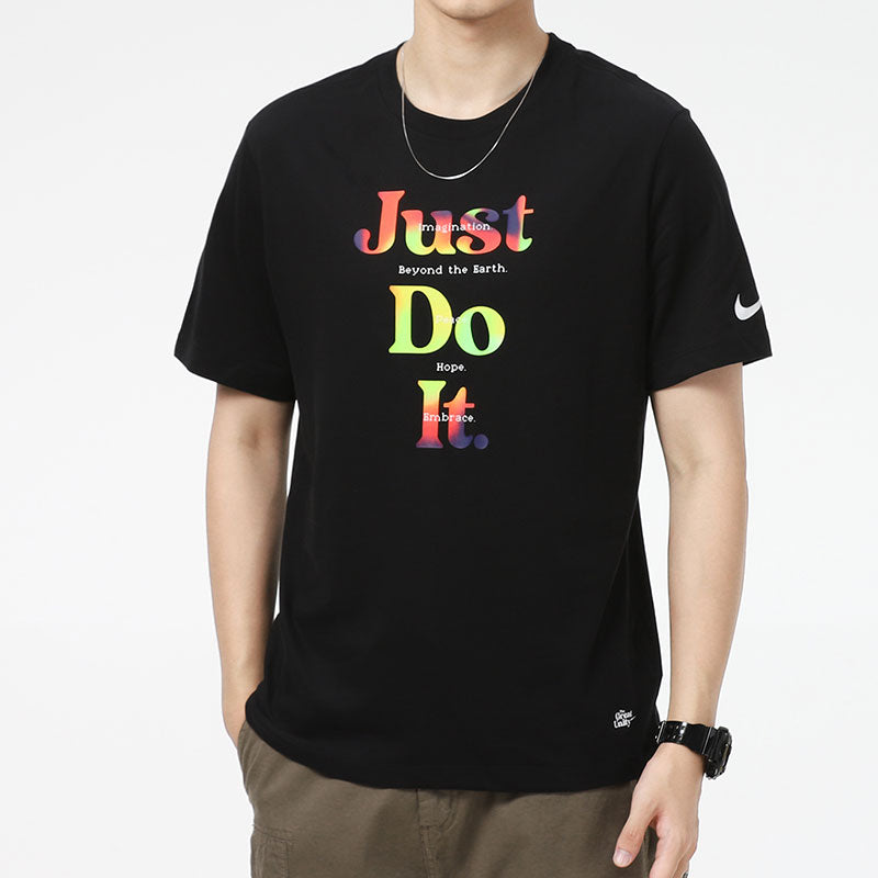 Nike Men's Nk Df Great Unity Ss Tee2 Logo Black DM7908-010