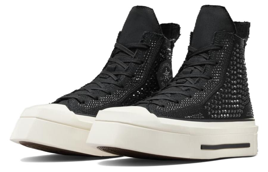 (WMNS) Converse x Swarovski Chuck 70 De Luxe Squared 'Black White' A09070C