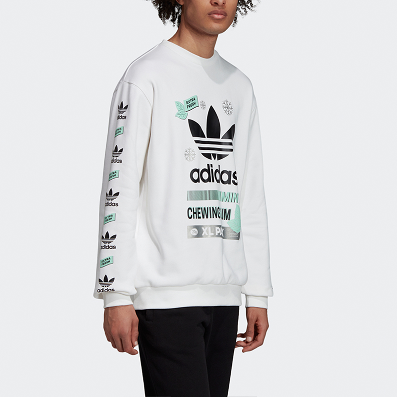 adidas originals Bodega Crewneck Sweatshirt White FP7706