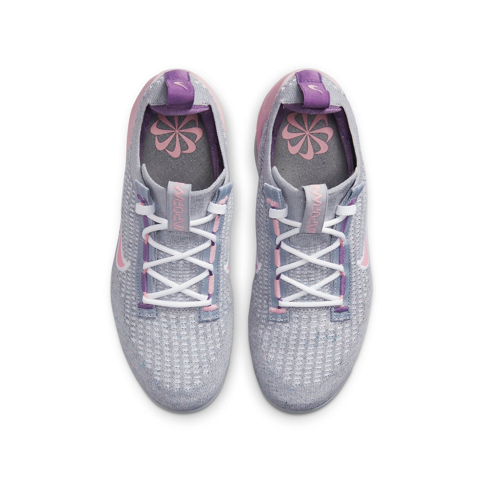 (GS) Nike Air VaporMax 2021 Flyknit 'Wolf Grey Pink Glaze' DB1550-007