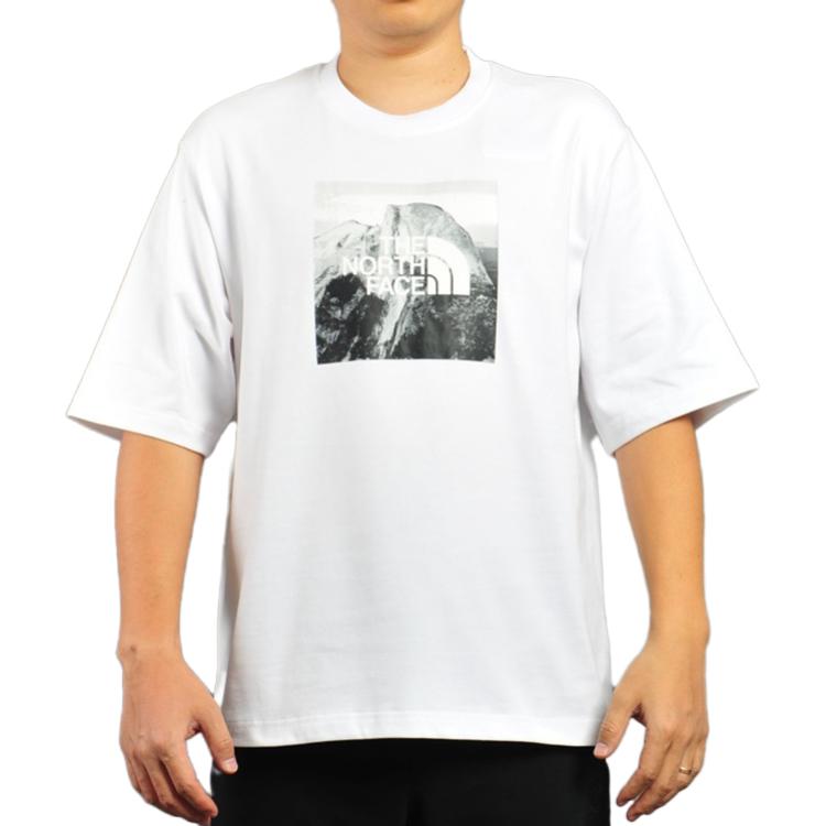 THE NORTH FACE Printed Short-Sleeved White NF0A499VFN41