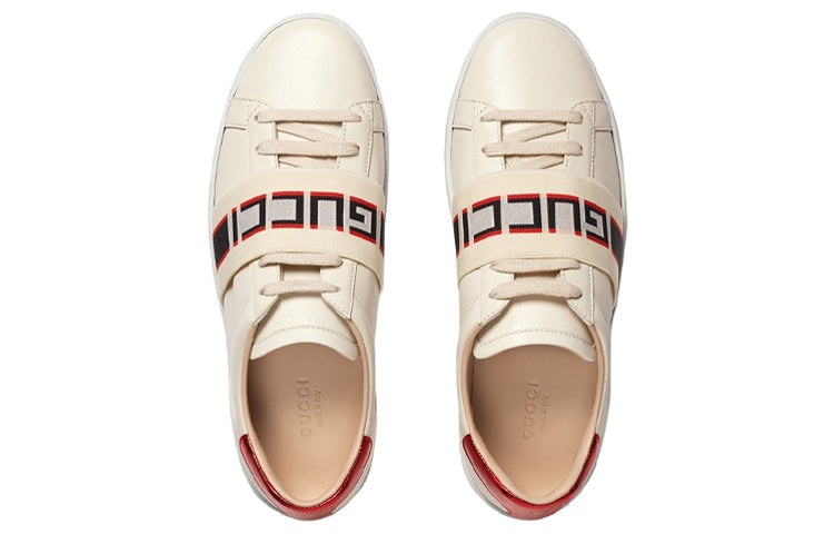 (WMNS) Gucci Ace 'Stripe Ivory' 525269-0FIV0-9086