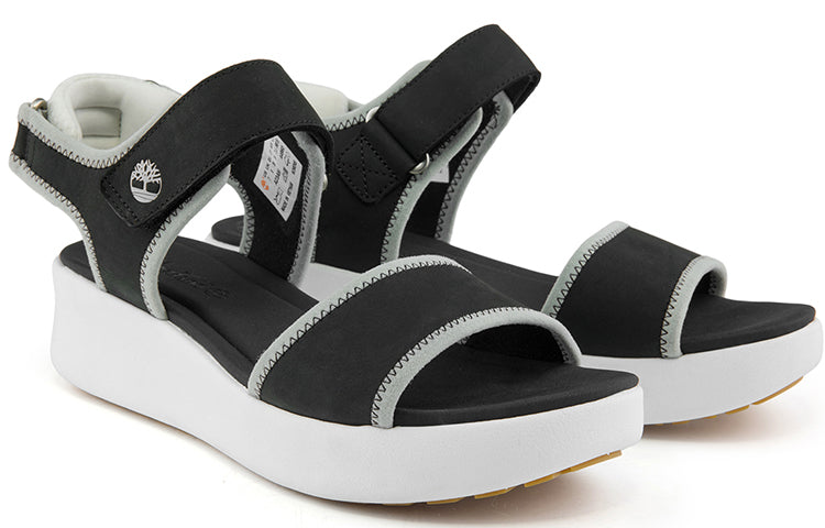(WMNS) Timberland Los Angeles Wind Casual Black Sandals A23AMW