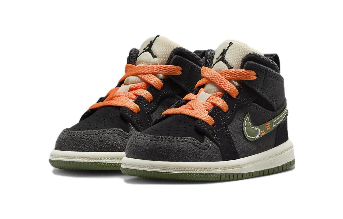 (TD) Air Jordan 1 Mid SE Craft 'Anthracite Light Olive' FD9093-003