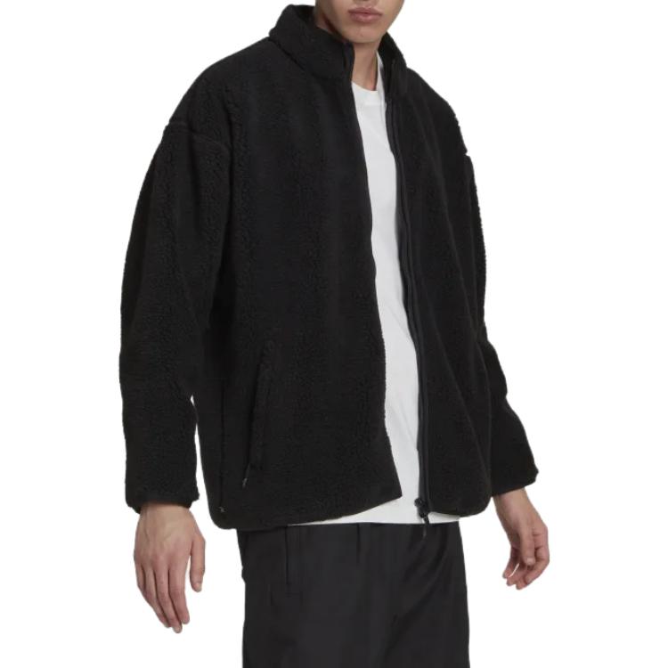 adidas Reclaim Sherpa Jacket 'Black' HK2771