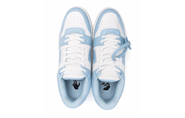 Off-White Out Of Office Calf Leather 'White Blue' OMIA189F21LEA0050140