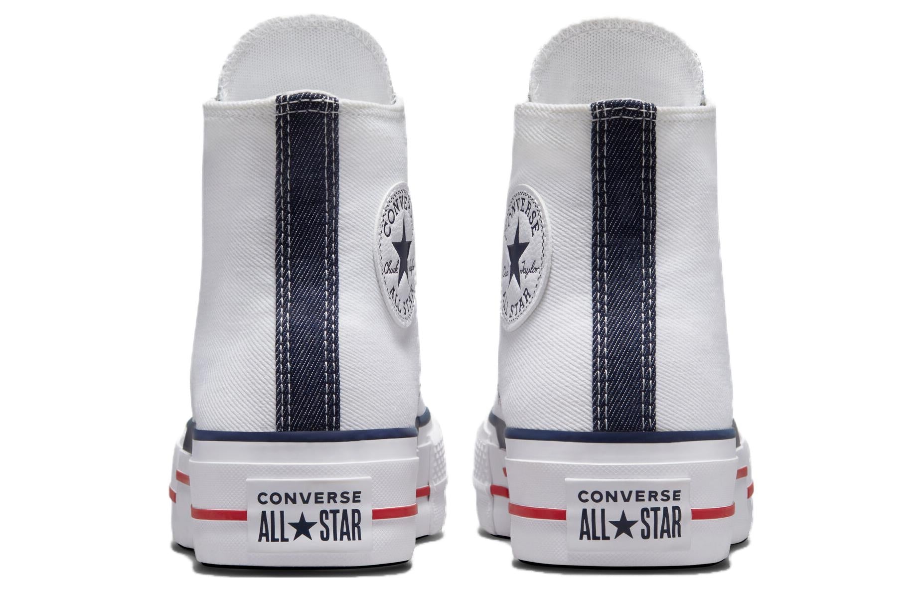 (WMNS) Converse Chuck Taylor All Star Lift Platform Retro Denim 'White' A03961C