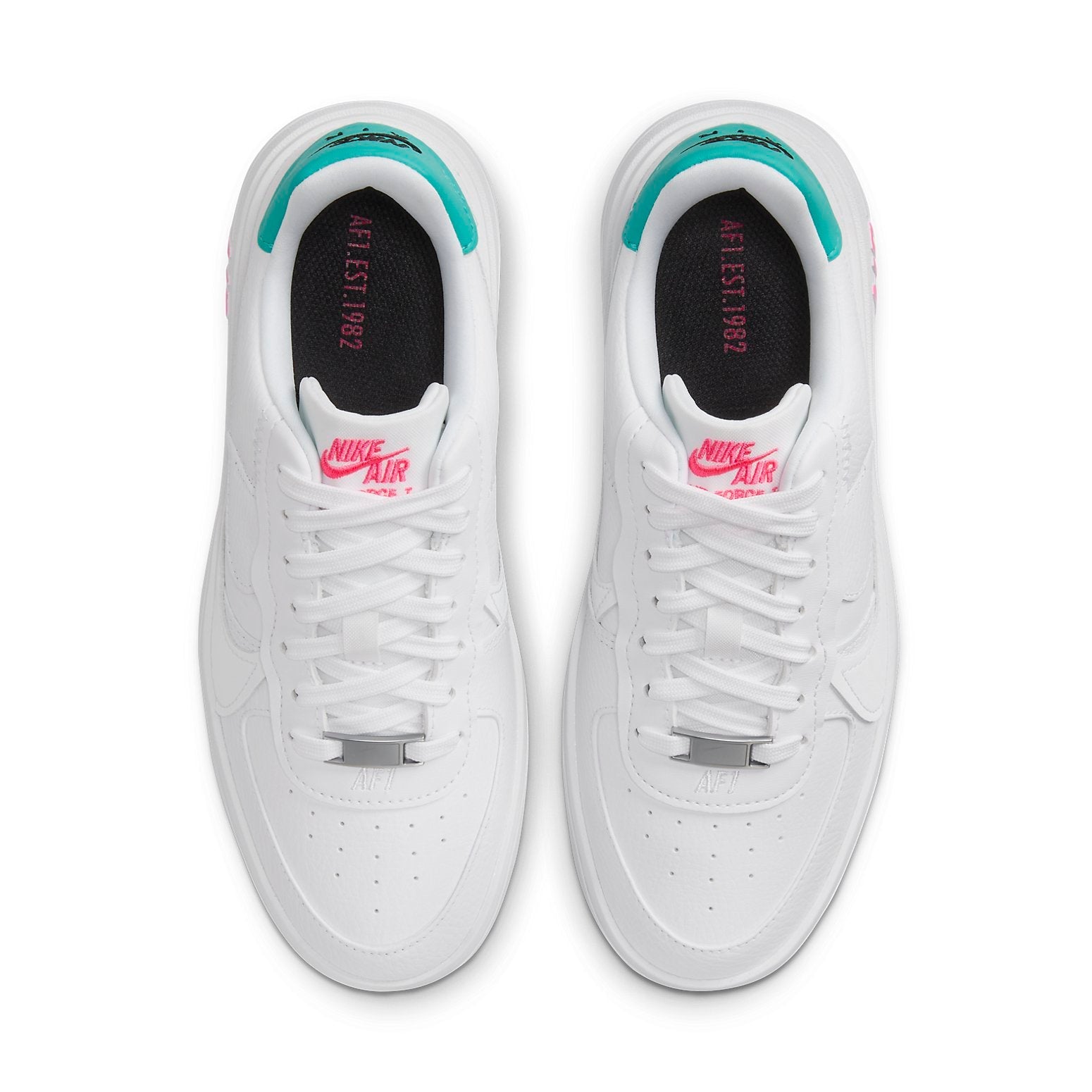 (WMNS) Nike Air Force 1 PLT.AF.ORM 'White Jade Pink' FN7180-100