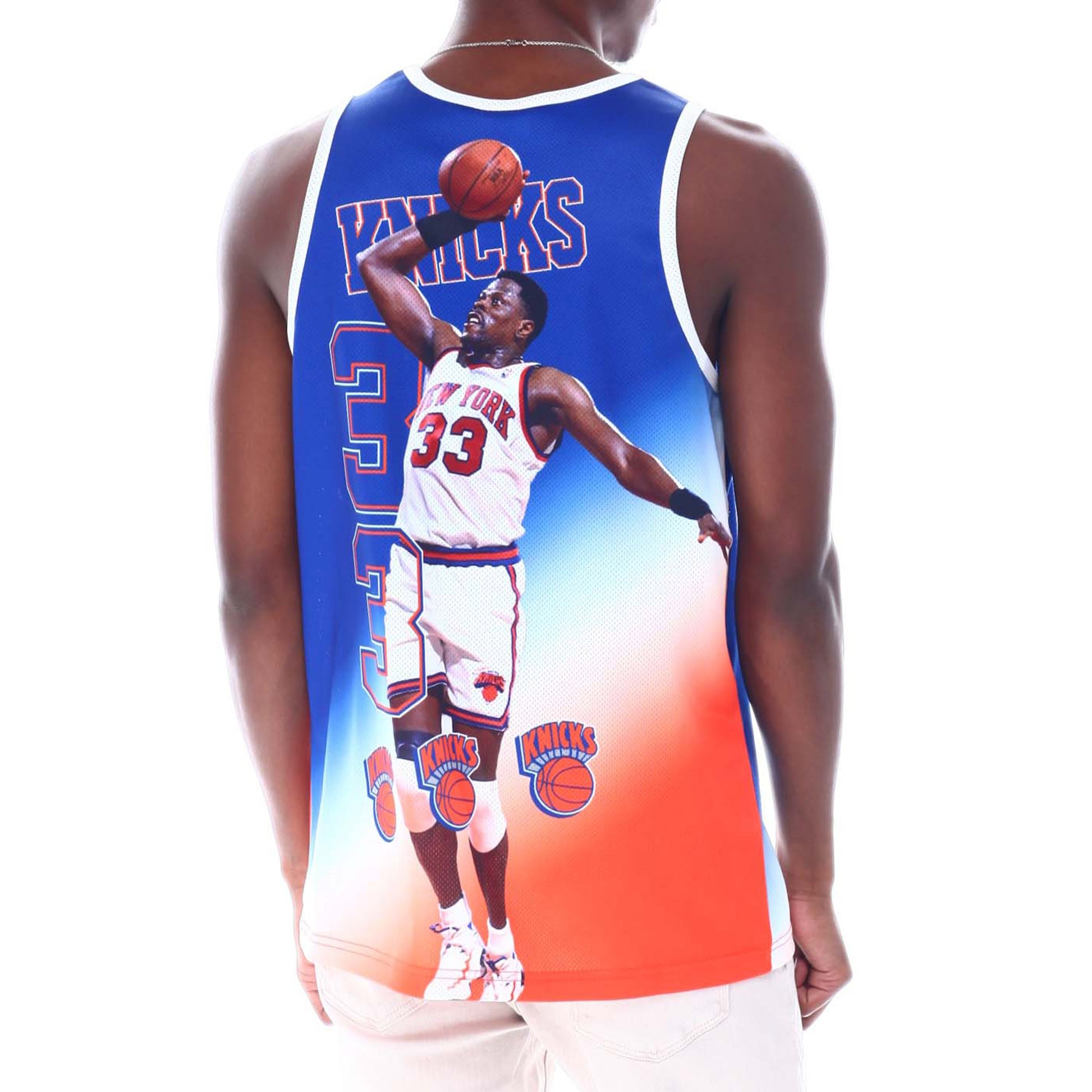 Mitchell & Ness 33 MSTKMI19002-NYKWHITPEW