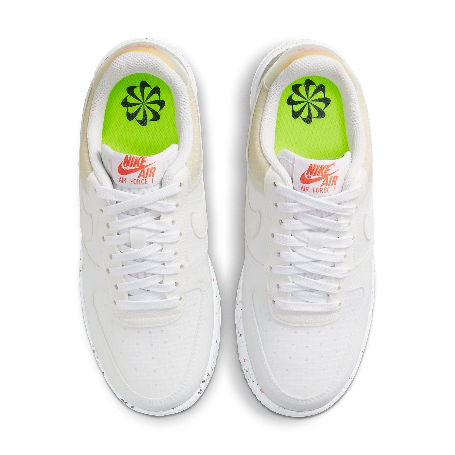 (WMNS) Nike Air Force 1 Crater 'Move To Zero - White Orange' DO7692-100