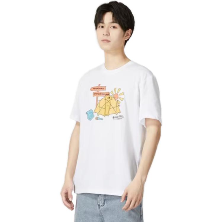 THE NORTH FACE Foundation Camp Graphic T-Shirt 'White' 7WF8FN4X