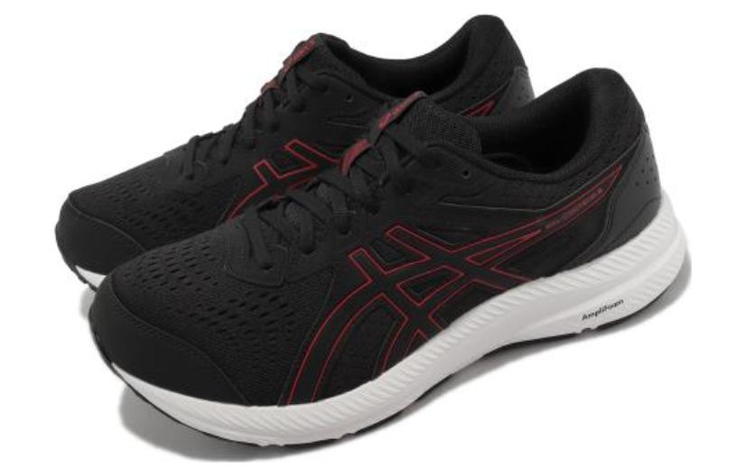 ASICS Gel-Contend 8 4E Extra Wide 'Black Red' 1011B679002