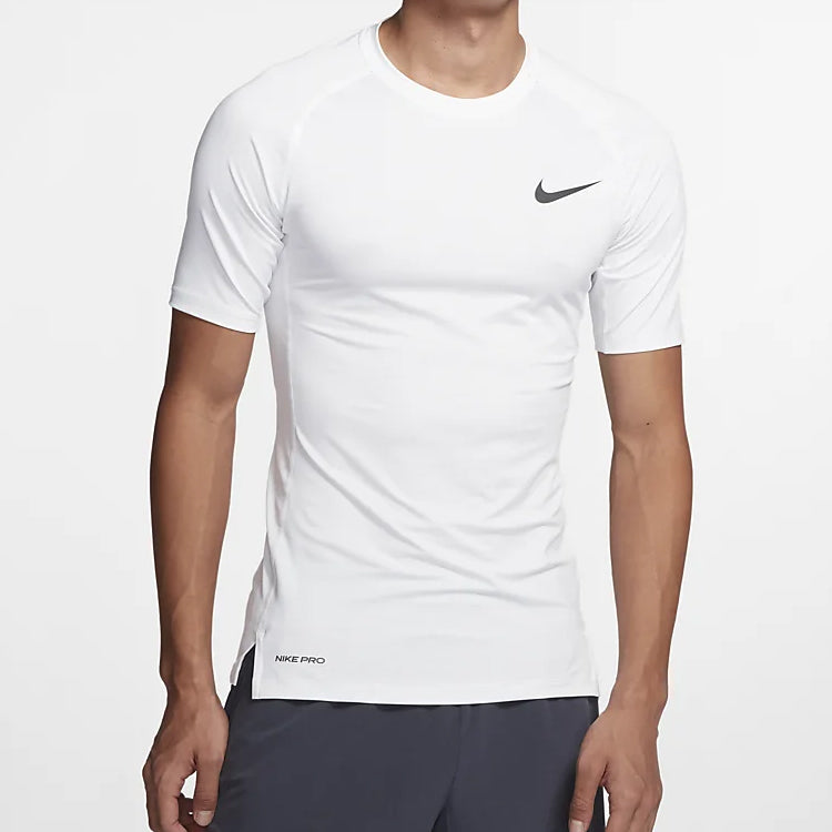 Nike Pro Training Tight Tops Short Sleeve White BV5632-100