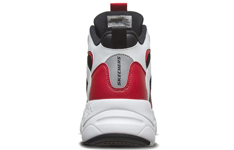 (WMNS) Skechers D'Lites High-Top Black/Red 88888379-BKWR