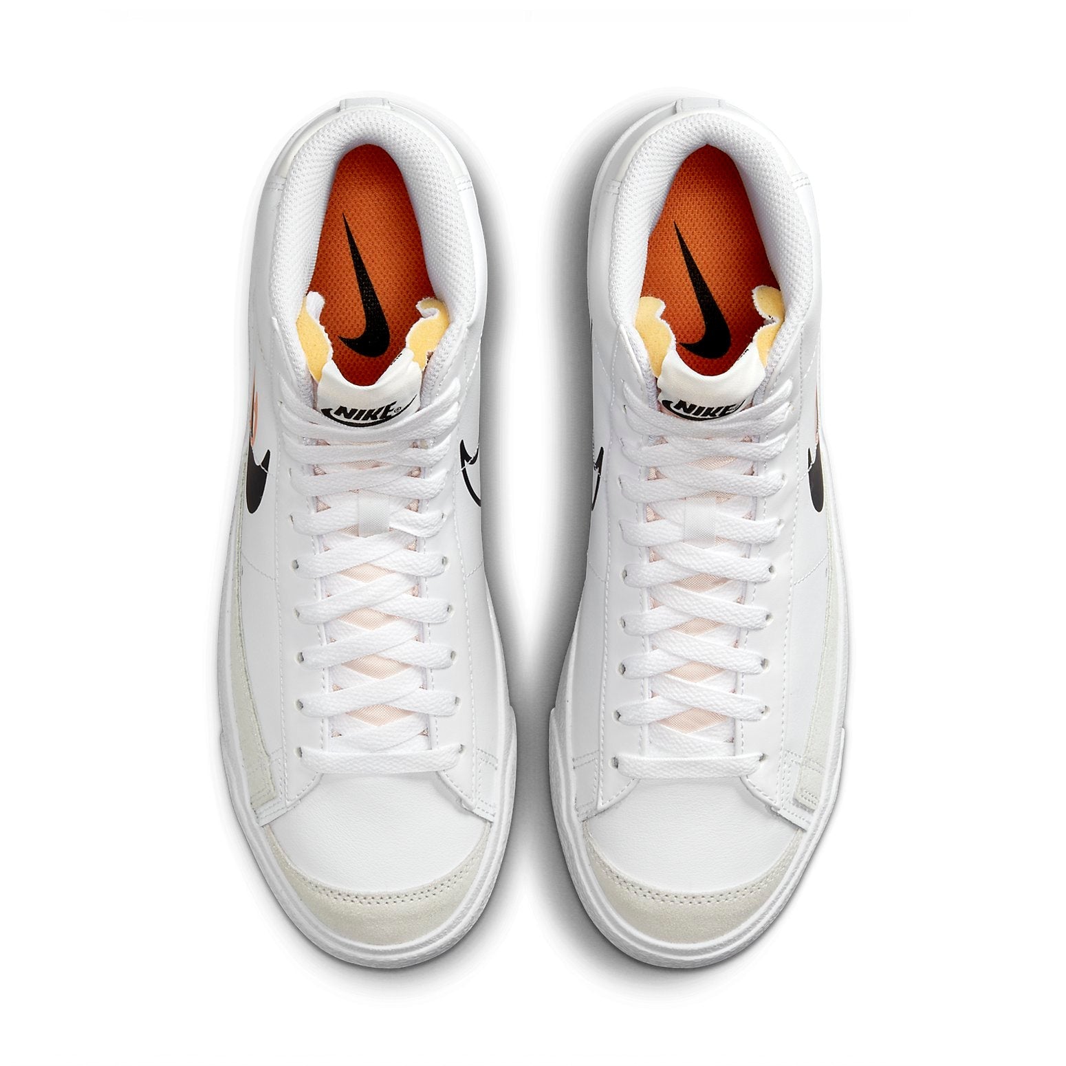 Nike Blazer Mid Next Nature 'Multi-Swoosh - White Bright Mandarin' FN7809-100