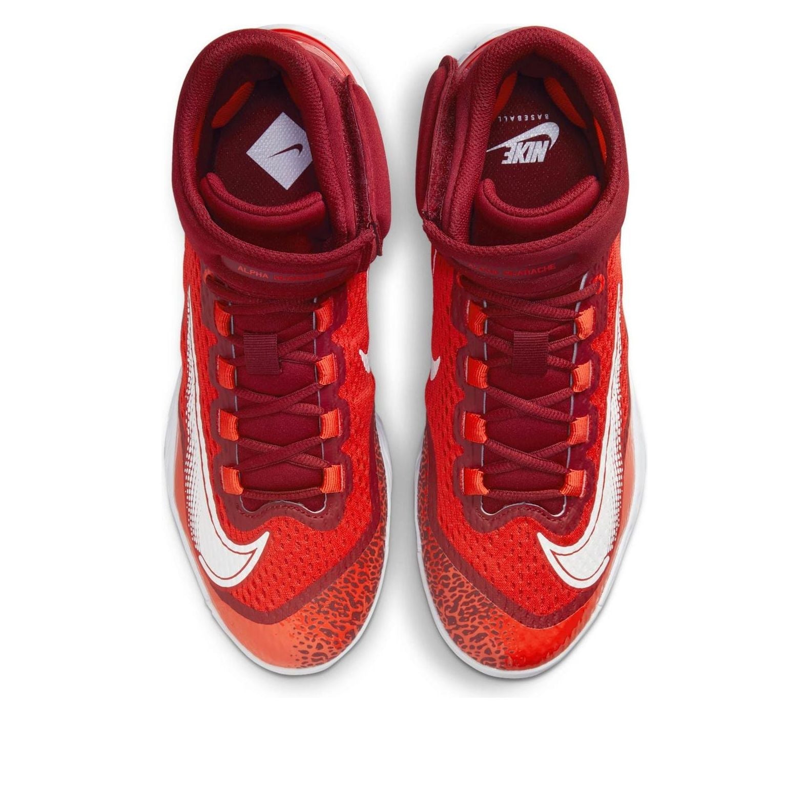 Nike Alpha Huarache Elite 4 Mid 'University Red White' DJ6520-616