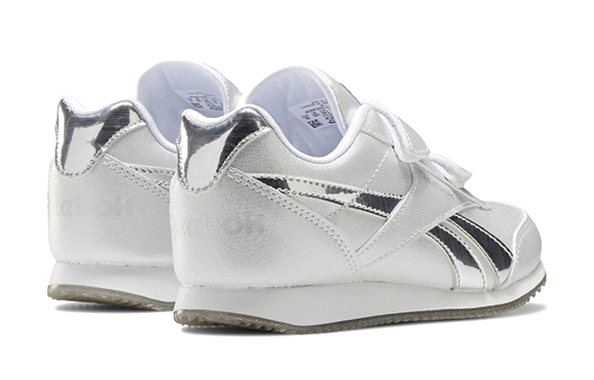 (GS) Reebok Royal Classic Jogger 2.0 J 'White Silver Metallic' FV1525