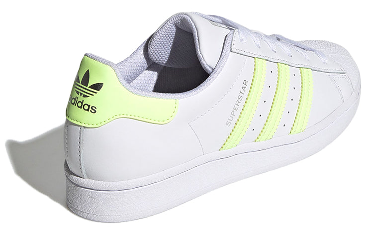 (WMNS) adidas Superstar 'White Hi-Res Yellow' FX6090