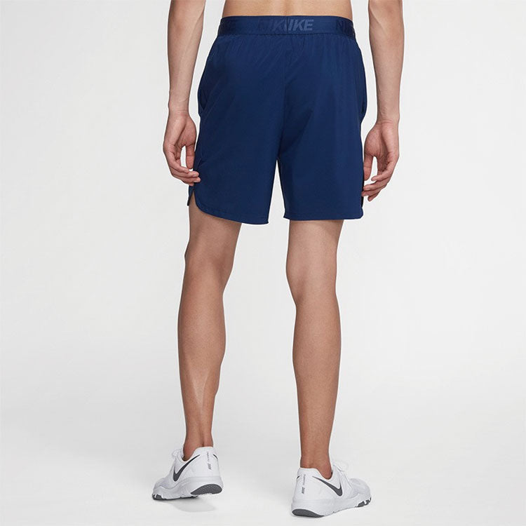 Nike Flex 8 Sports Training Shorts Navy Blue 886372-478