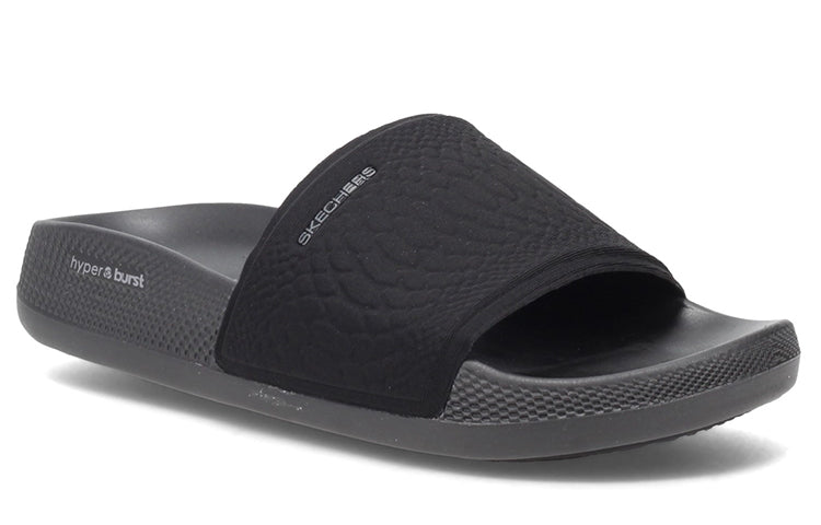 (WMNS) Skechers Hyper Slide 'Black' 140433-BBK