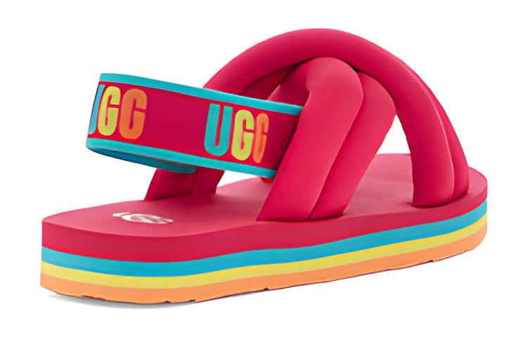 (PS) UGG Everlee Slide 'Rainbow' 1124914K-RBW