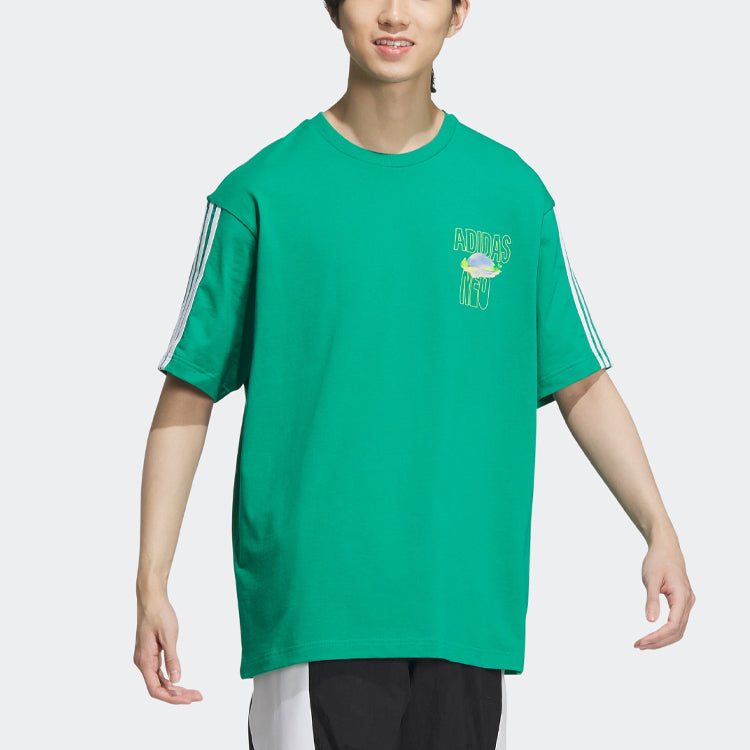 adidas Neo U VBE T-Shirts 2 'Green' IA6744