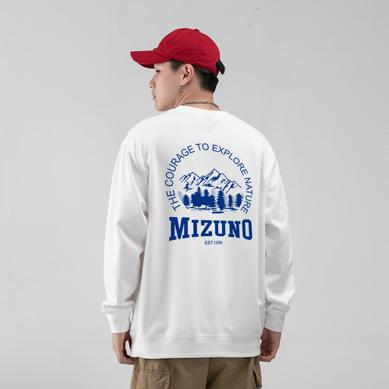 Mizuno Logo Casual Sweater 'White' A2CA2A70