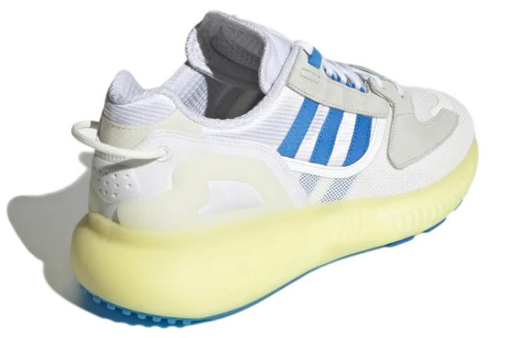 adidas originals ZX 5K Boost 'White Blue Yellow' GX2030
